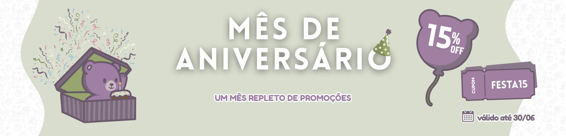 MES DE ANIVERSÁRIO