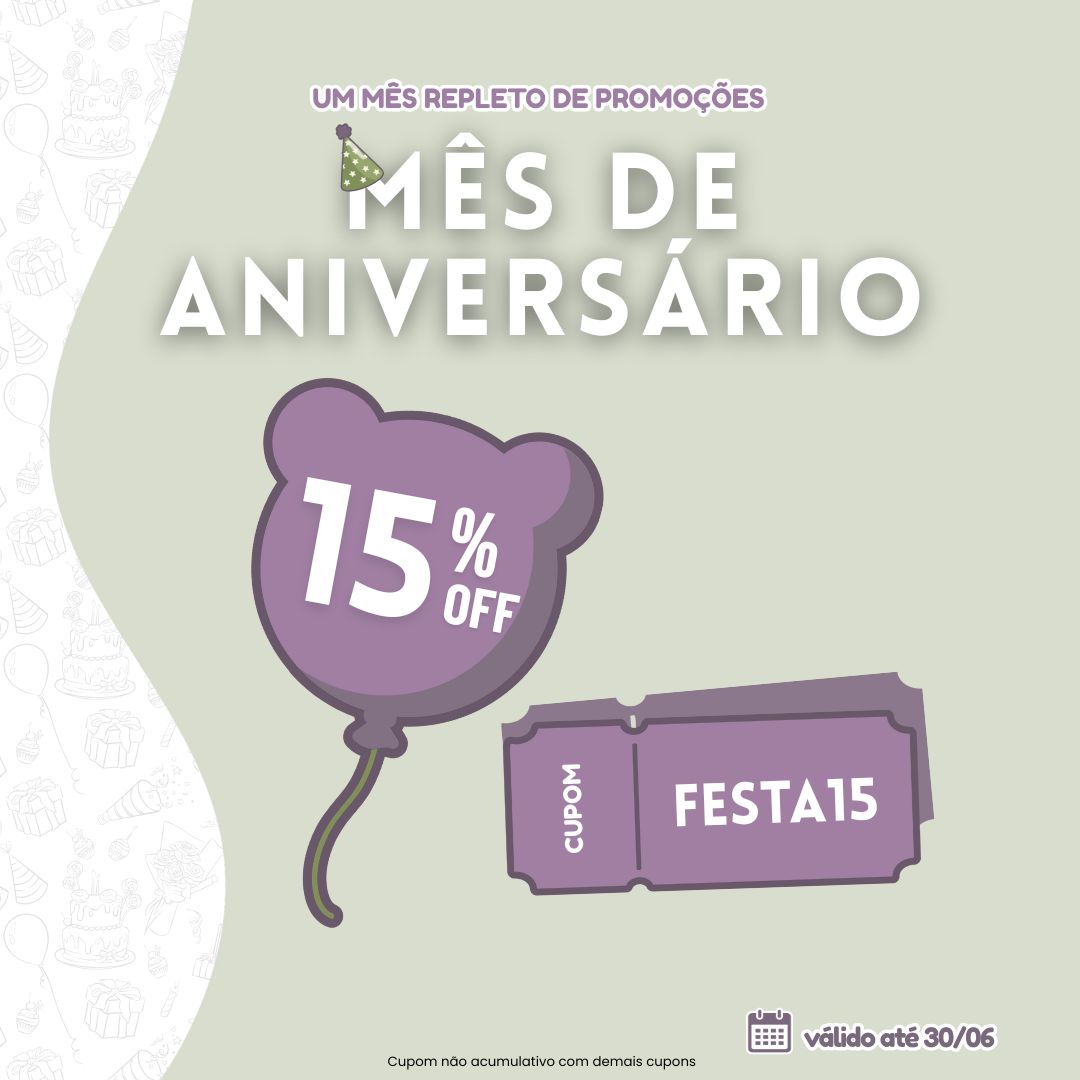 MÊS DE ANIVERSÁRIO