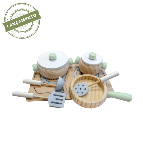 Brinquedo Kit panelinhas Verde