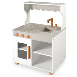 Mini Cozinha Tiana com Nicho Superior - CZ