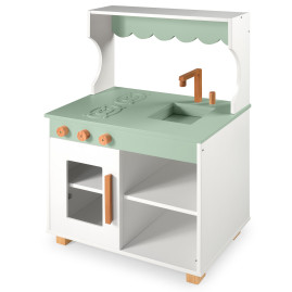 Mini Cozinha Tiana com Nicho Superior - VDF