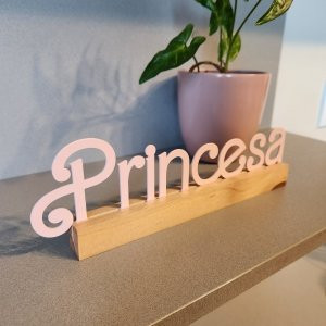 Escultura de mesa Princesa 