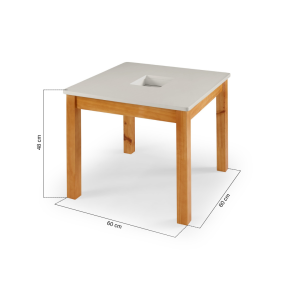 Mesa Infantil Timão com Porta Lápis + 2 Pumba - VD/AD