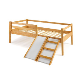 Conjunto Cama Montessori Pluto + Kit Escorregador