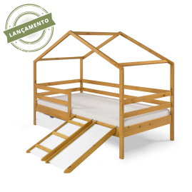 Cama Montessori Wendy + Kit Escorregador + Um Gavetão - AD/BR