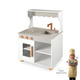 Mini Cozinha Tiana com Nicho Superior - CZ