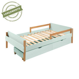 Cama Montessori Maui + 2 Gavetões - VDBB/AD