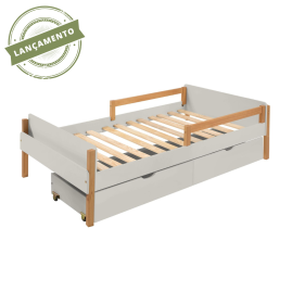 Cama Montessori Maui + 2 Gavetões - CZ/AD
