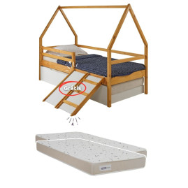 Conjunto Bicama Kisla + Kit escorregador + Colchões D23