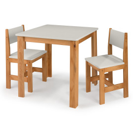 Mesa Juvenil Aladim + 2 Cadeira Mufasa - CZ/AD