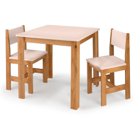 Mesa Juvenil Aladim + 2 Cadeira Mufasa - RS/AD