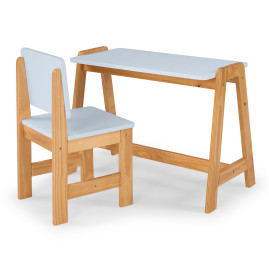 Mesa Infantil Kisla + Cadeira Pooh - AZ/AD