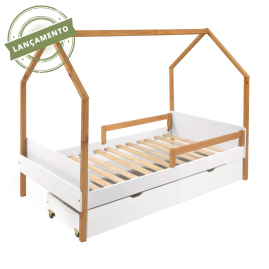 Cama Montessori Moana + 2 Gavetões - BR/AD