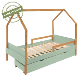 Cama Montessori Moana + 2 Gavetões - VFL/AD