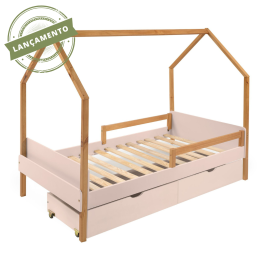 Cama Montessori Moana + 2 Gavetões - RS/AD