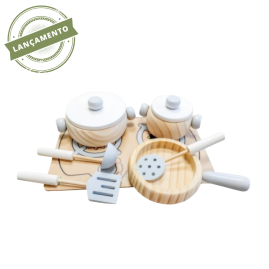 Brinquedo Kit panelinhas Cinza