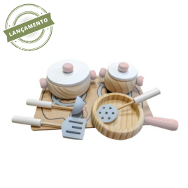 Brinquedo Kit panelinhas Rosa